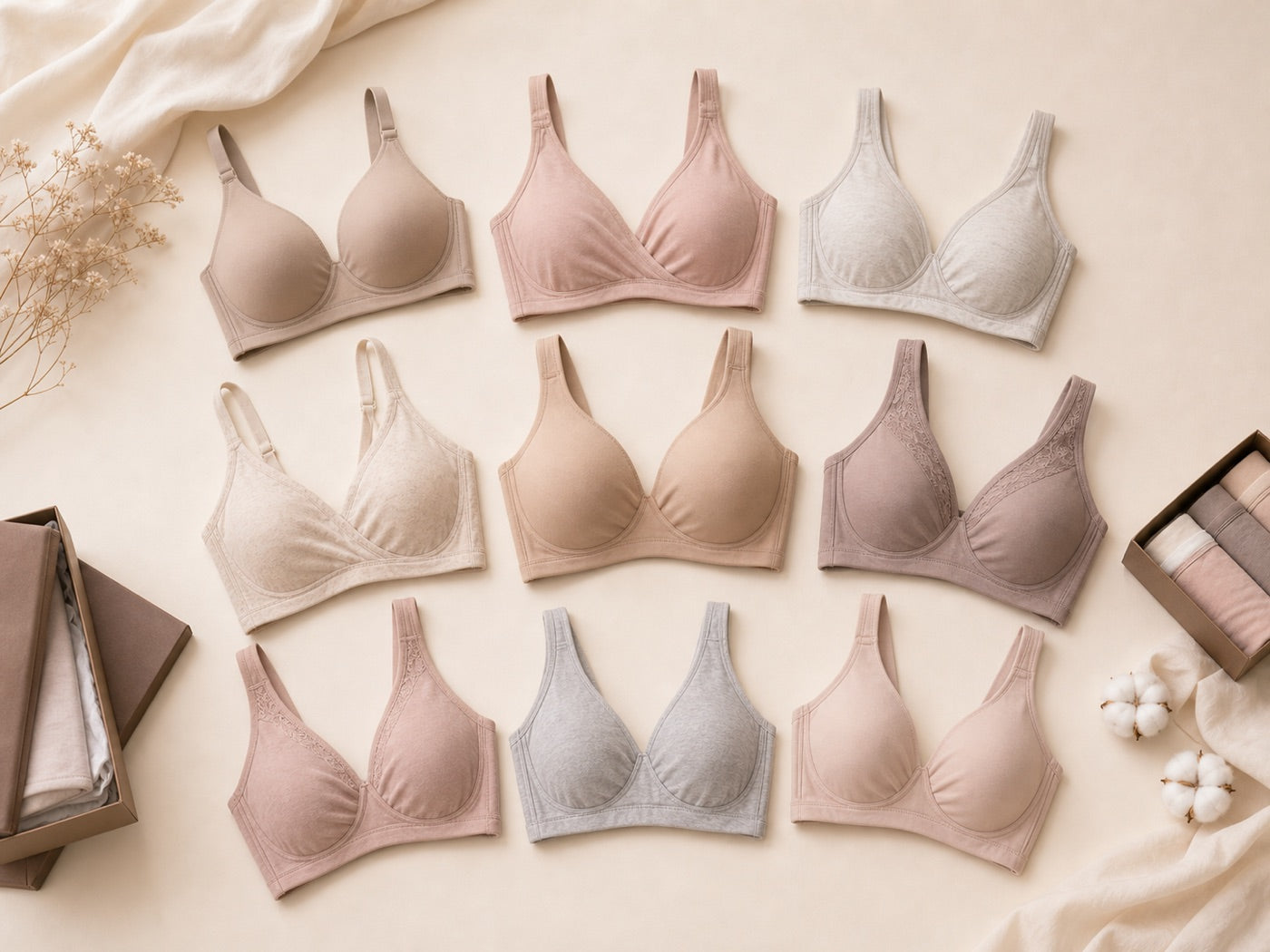 Wireless Comfort Bras