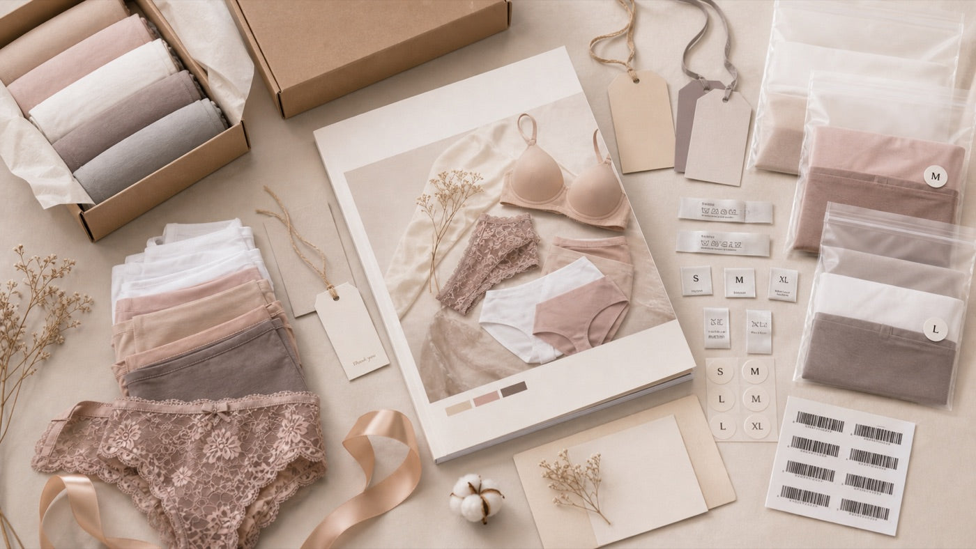 Private Label Starter Catalog for underwear brands