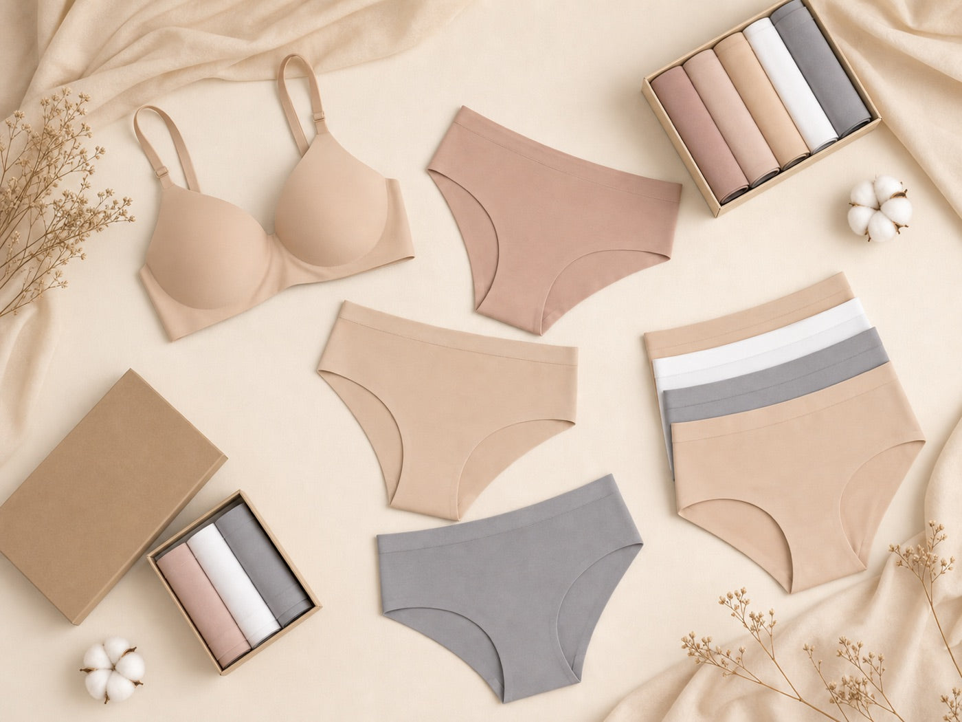 Seamless Essentials underwear category